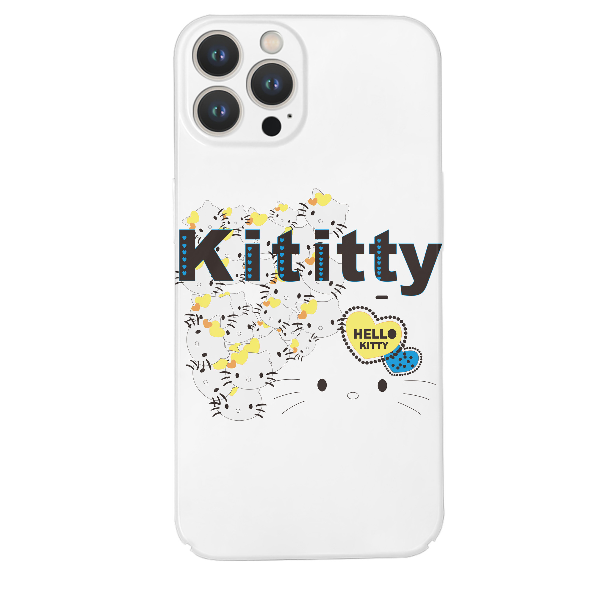 （画像用） Hello Kitty ハローキティ 【iPhone 14シリーズ対応】ハードケース